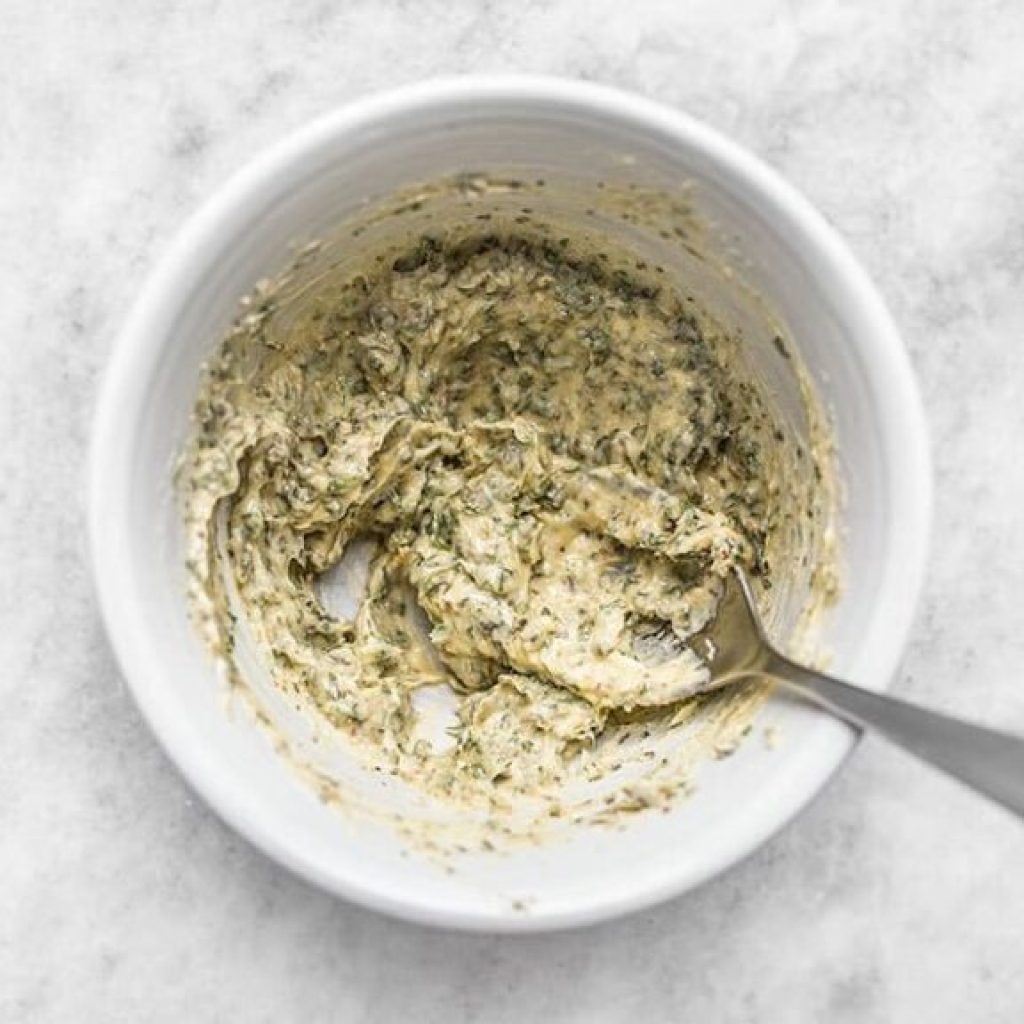 Garlic Herb Butter Mixed