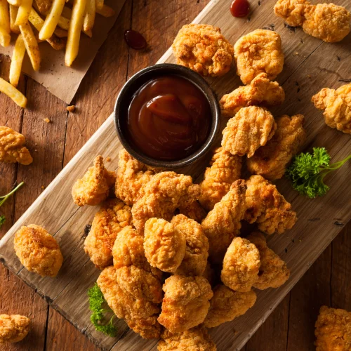 Recette Nuggets de poulet cuits au four faits maison