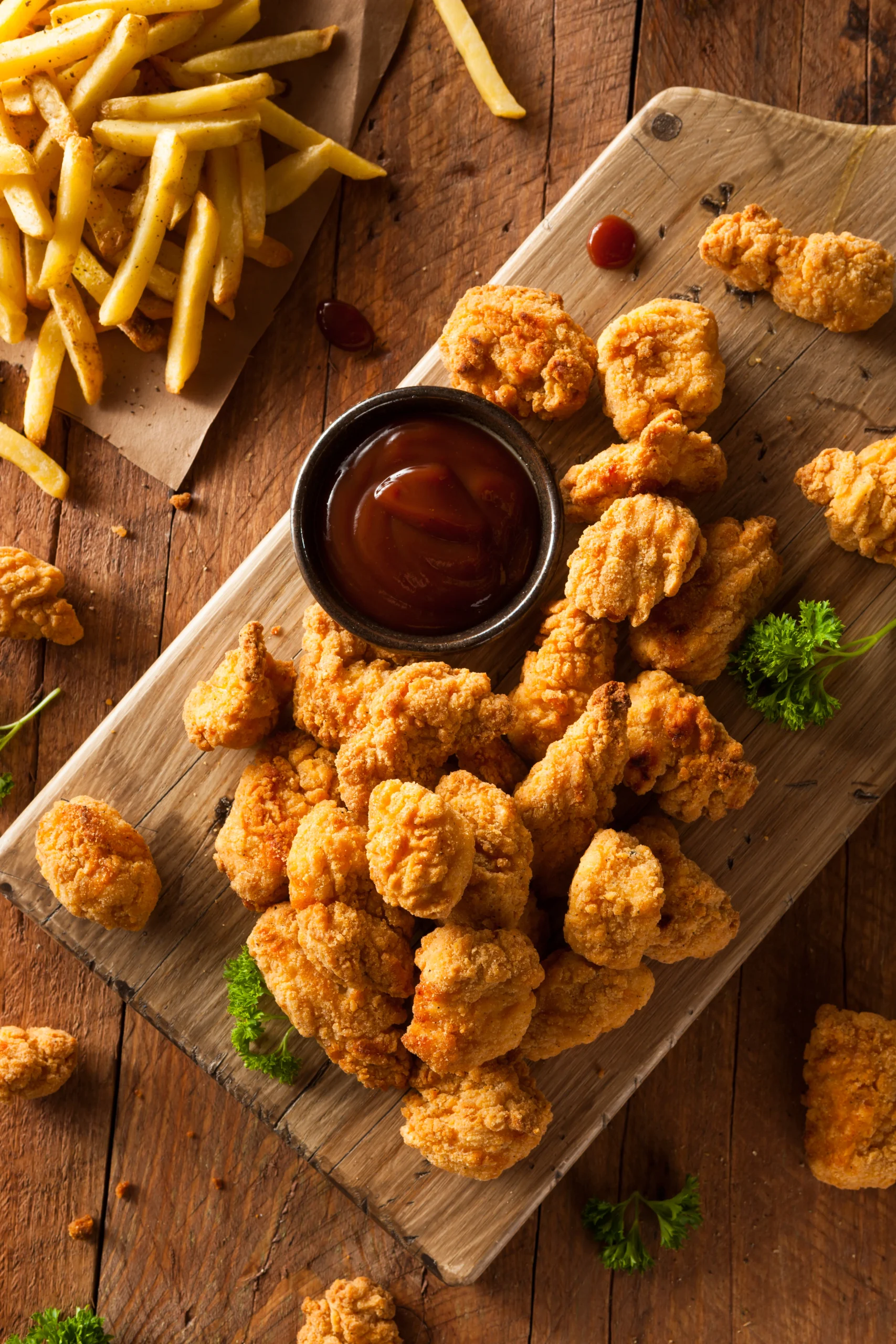 Recette Nuggets de poulet cuits au four faits maison scaled