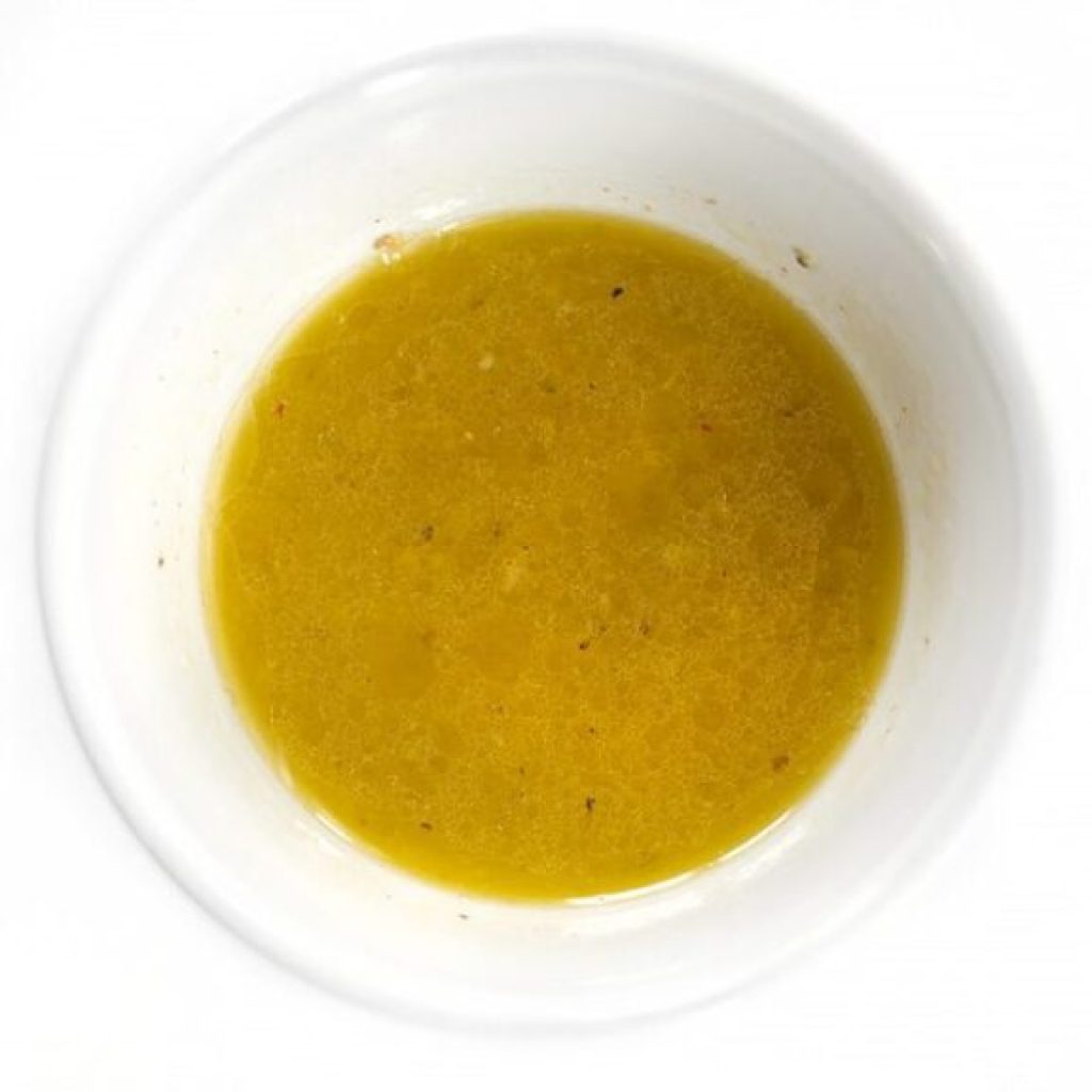 Vinaigrette au citron et a lail