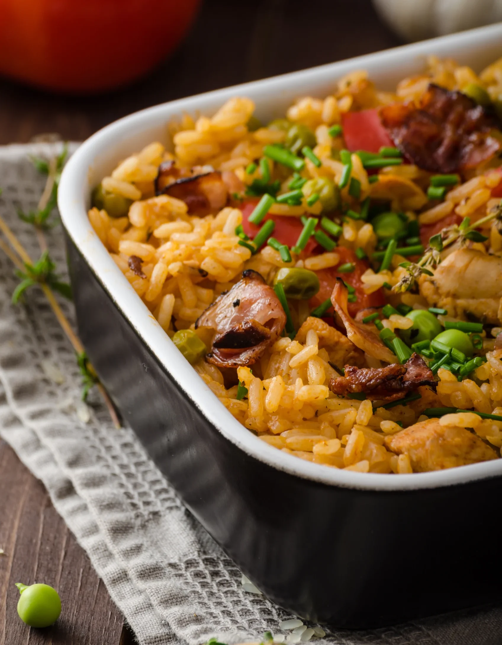 Recettes Casserole de riz et de poulet